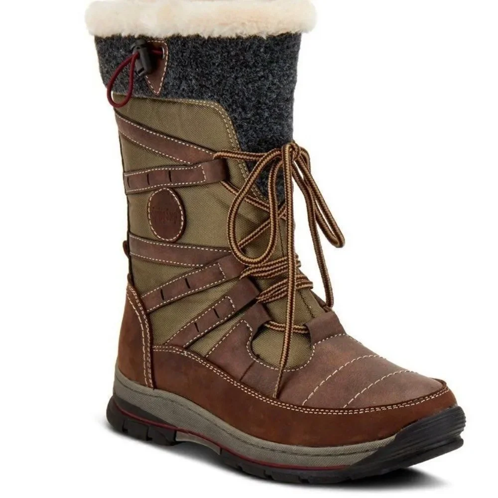 Spring Step Brurr Brown Boots 38 EU 7.5 US